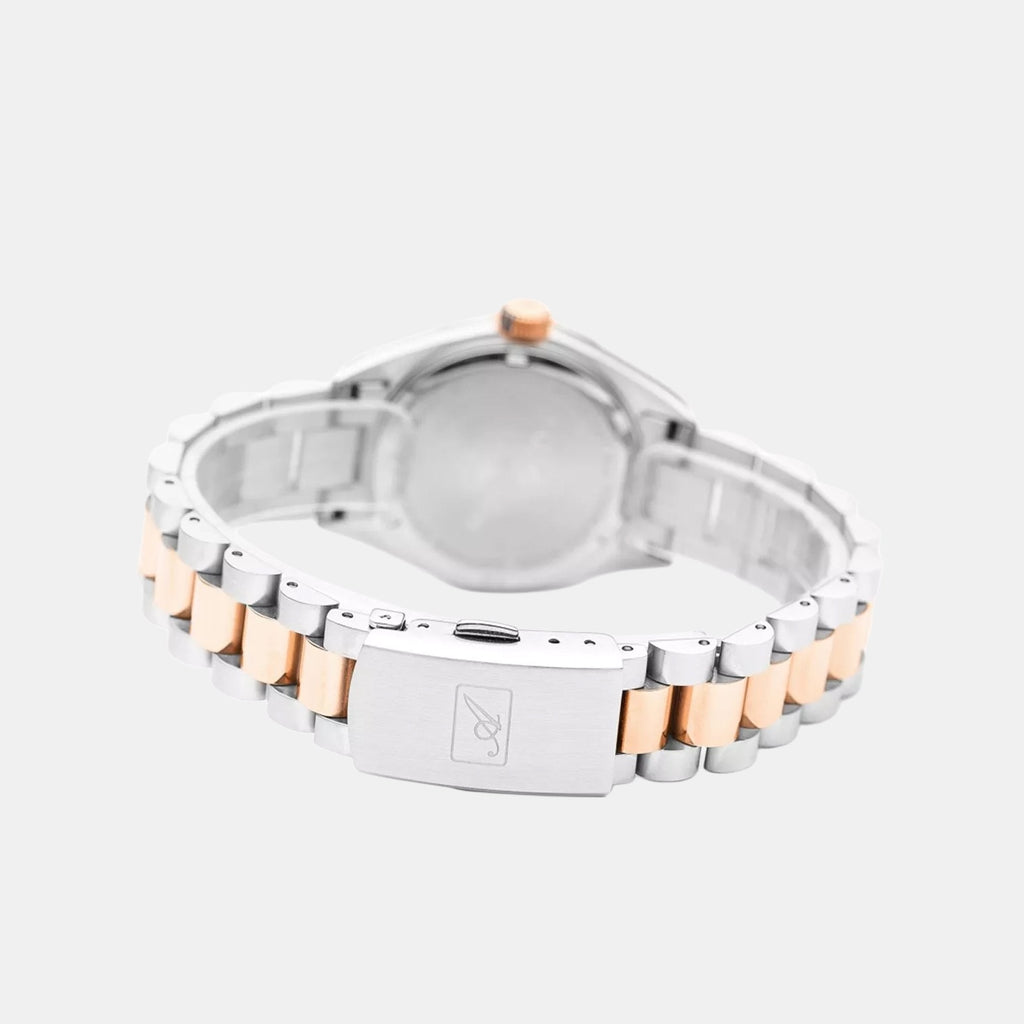 Women Quartz Grey Dial Analog Stainless Steel Watch A3090.R117Q