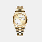 Pairs Women Quartz Champagne Dial Analog Stainless Steel Watch A3199.1181Q