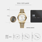 Essence Women Quartz Silver Dial Analog Stainless Steel Watch A3199.1183Q