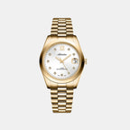 Essence Women Quartz Silver Dial Analog Stainless Steel Watch A3199.1183Q