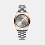 Women Quartz Grey Dial Analog Stainless Steel Watch A3199.R187Q