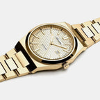 Women Quartz Champagne Dial Analog Stainless Steel Watch A3326.1111Q