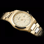 Women Quartz Champagne Dial Analog Stainless Steel Watch A3326.1111Q
