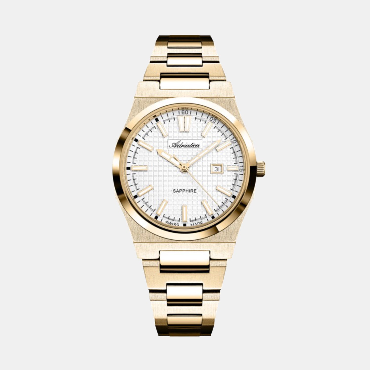 Adriatica Women Quartz Grey Dial Analog Stainless Steel Watch A3326.1117Q-1