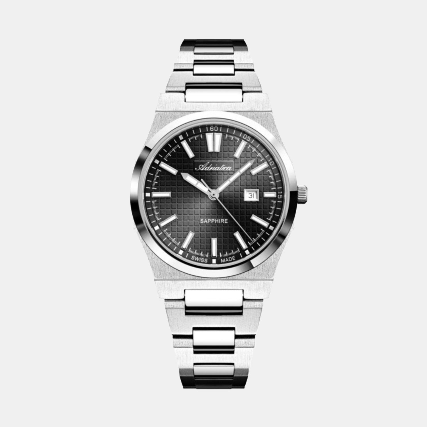 Adriatica Women Quartz Gun Dial Analog Stainless Steel Watch A3326.5116Q-1