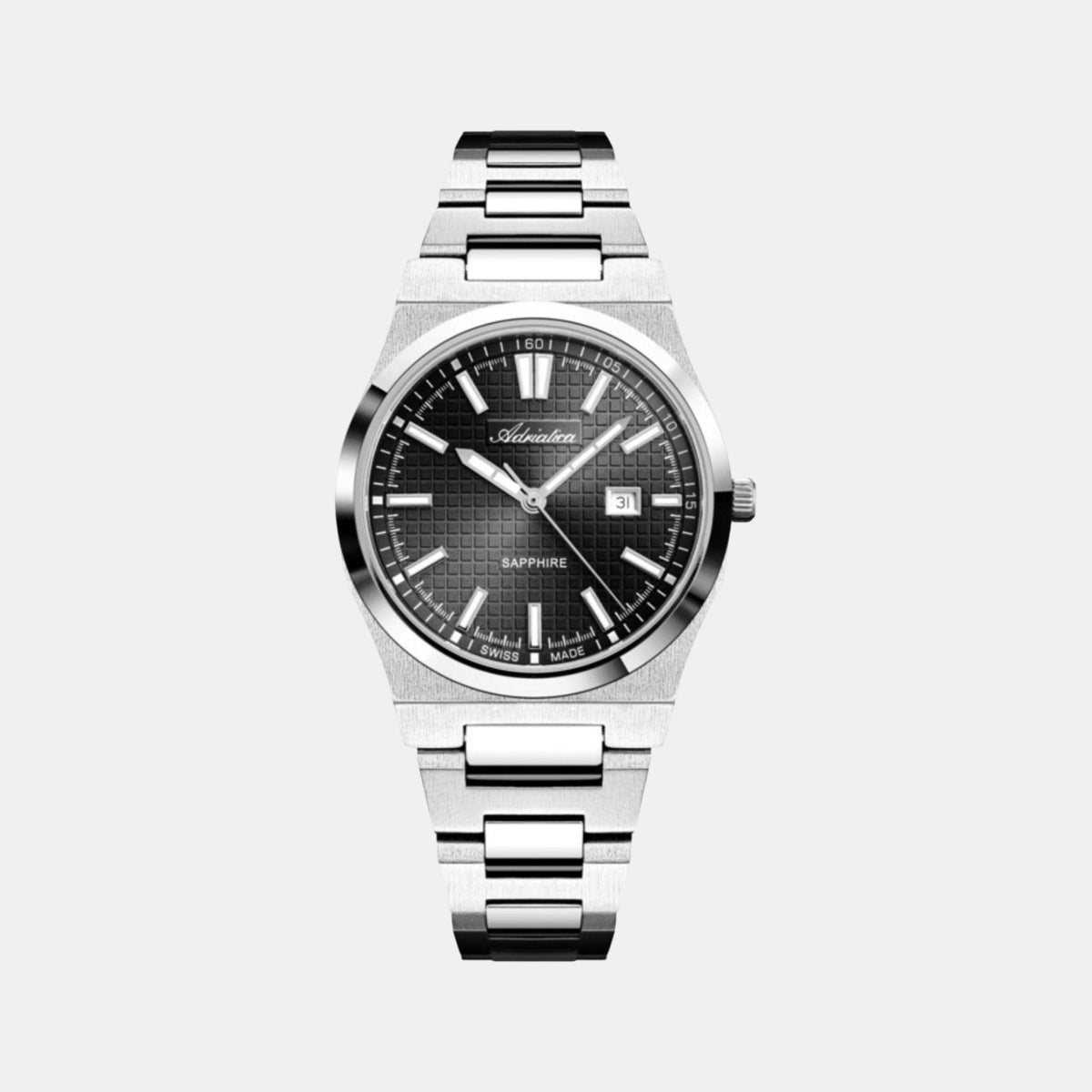 Women Quartz Black Dial Analog Stainless Steel Watch A3326.5116Q