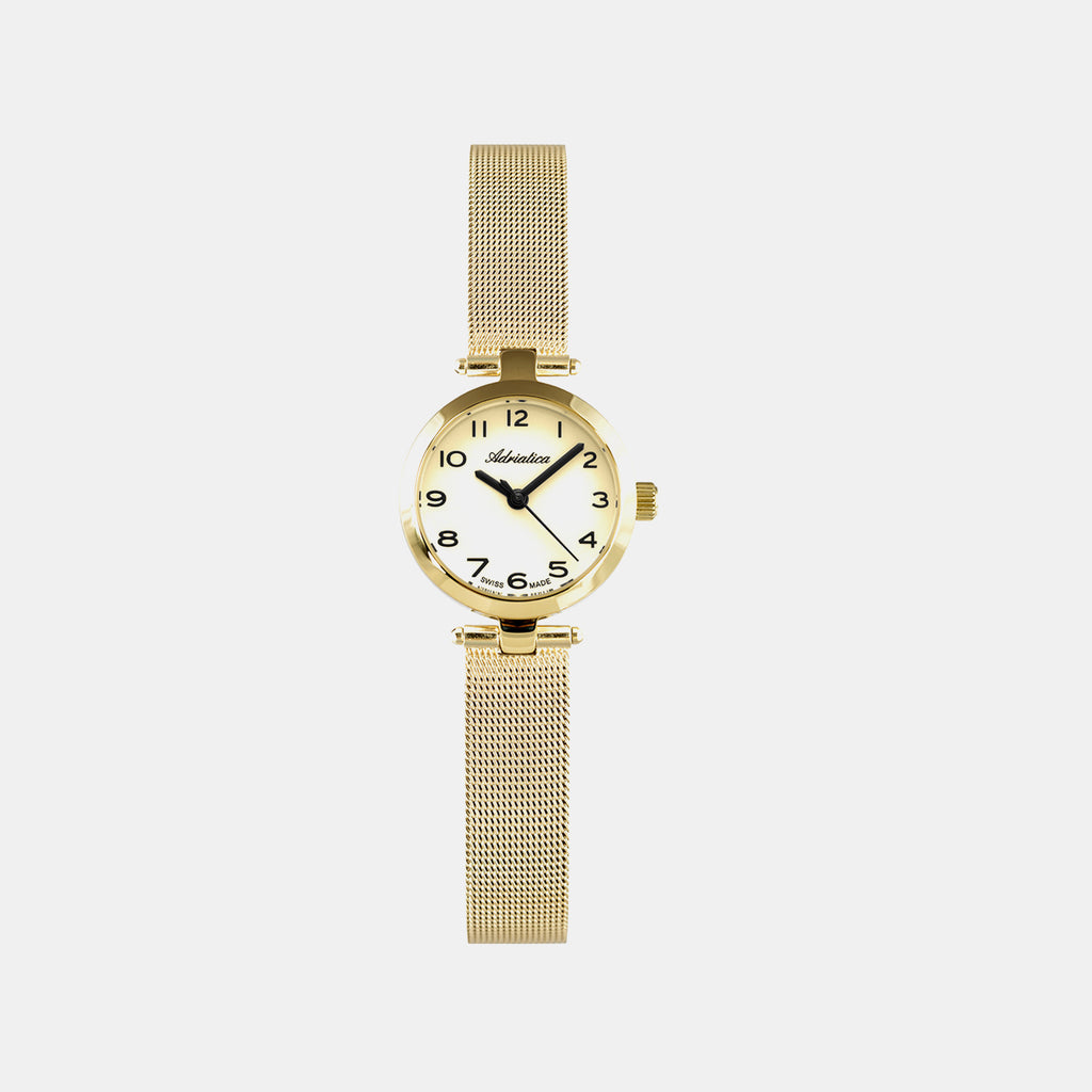 Milano Women Quartz Silver Dial Analog Stainless Steel Watch A3435.1123Q