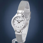 Milano Women Quartz Silver Dial Analog Stainless Steel Watch A3475.5123Q