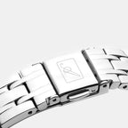 Essence Women Quartz Grey Dial Analog Stainless Steel Watch A3526.5187Q