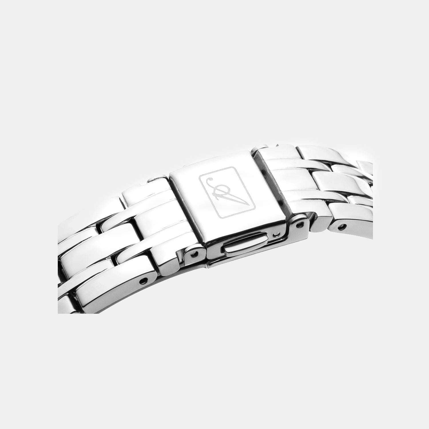 Essence Women Quartz Grey Dial Analog Stainless Steel Watch A3526.5187Q