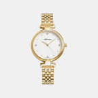 Essence Women Quartz Silver Dial Analog Stainless Steel Watch A3530.1143Q