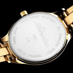 Essence Women Quartz Silver Dial Analog Stainless Steel Watch A3537.1163Q
