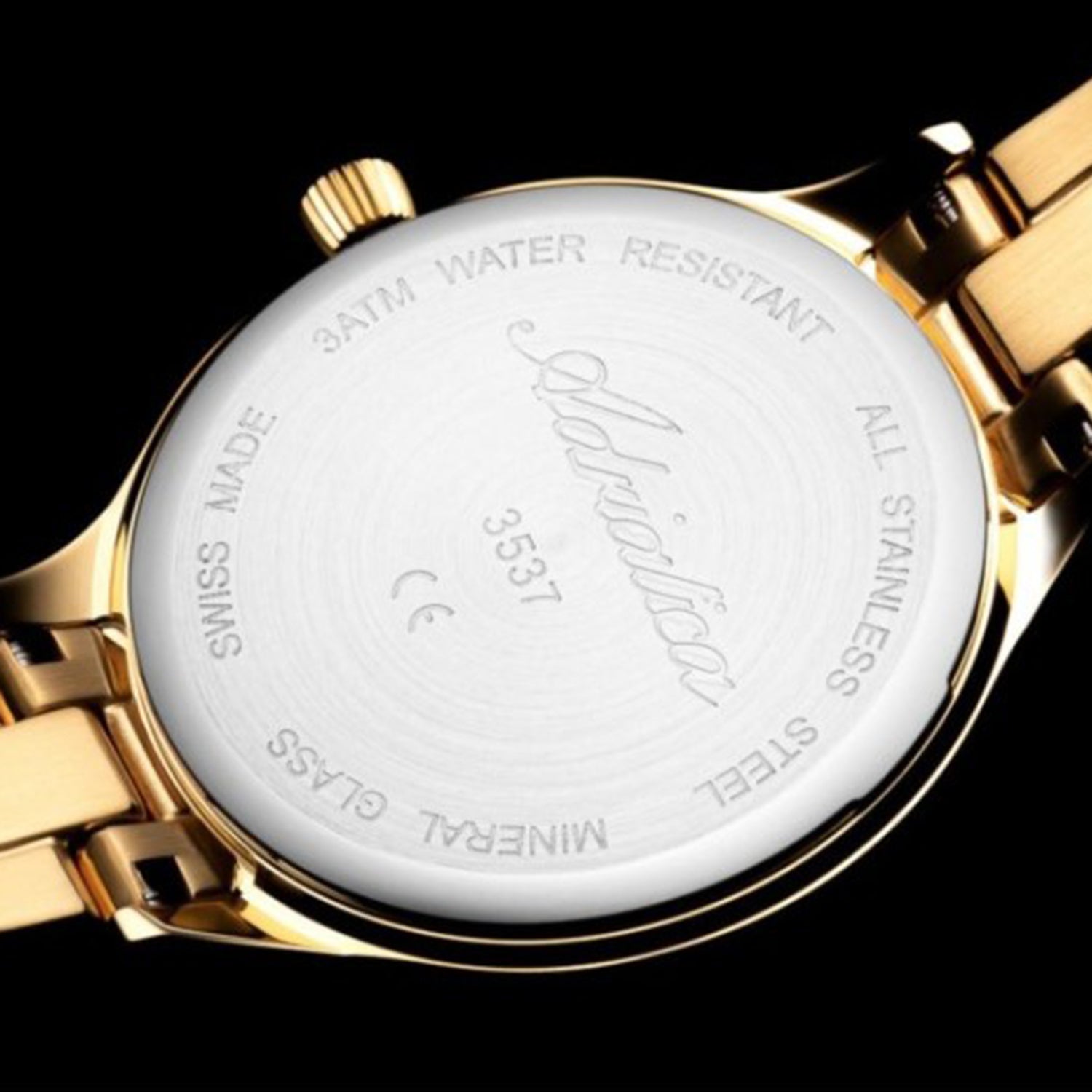 Essence Women Quartz Silver Dial Analog Stainless Steel Watch A3537.1163Q