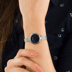Milano Women Quartz Blue Dial Analog Stainless Steel Watch A3540.5145Q