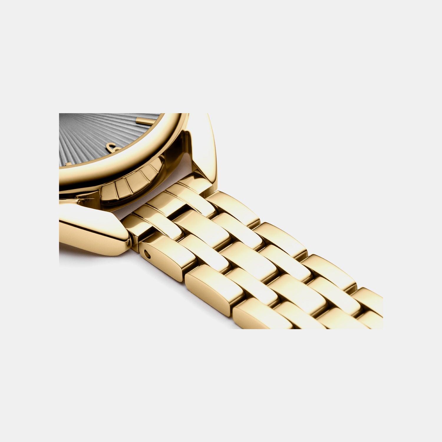 Essence Women Quartz Grey Dial Analog Stainless Steel Watch A3546.1157Q