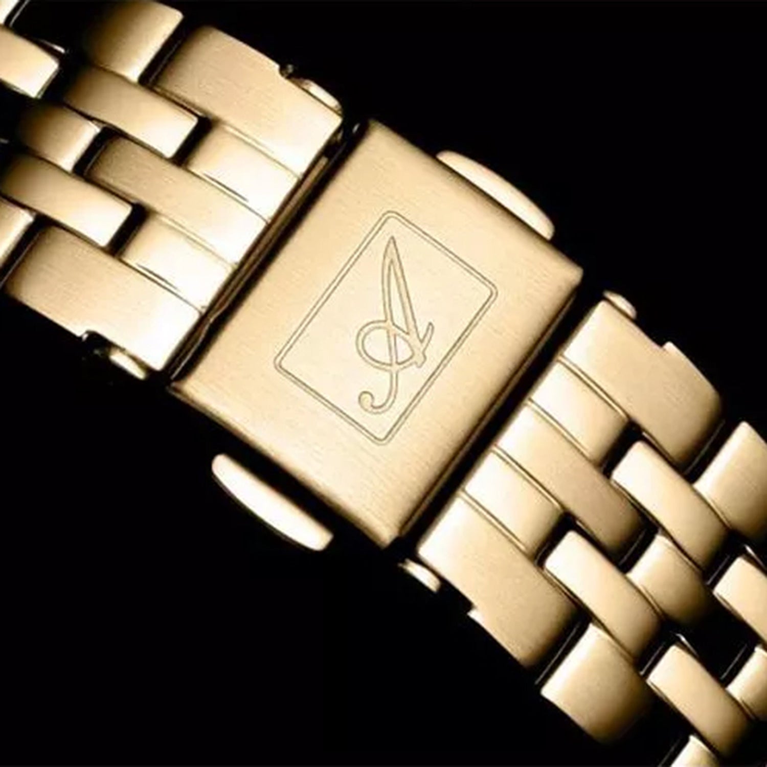 Essence Women Quartz Champagne Dial Analog Stainless Steel Watch A3547.1181Q