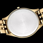 Essence Women Quartz Champagne Dial Analog Stainless Steel Watch A3547.1181Q