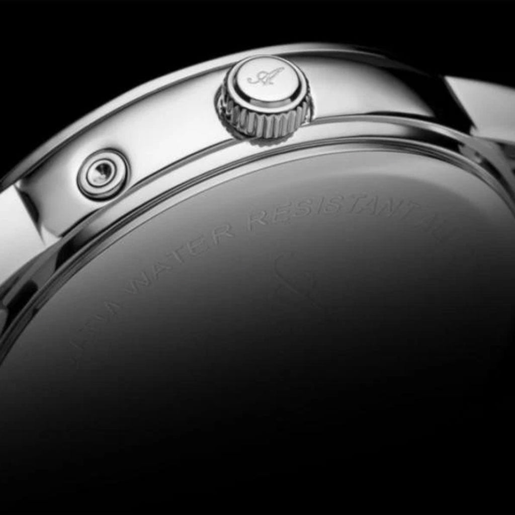 Moonphase Women Quartz Blue Dial Multi-Function Stainless Steel Watch A3601.5115QFZ