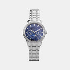 Moonphase Women Quartz Blue Dial Multi-Function Stainless Steel Watch A3601.5115QFZ