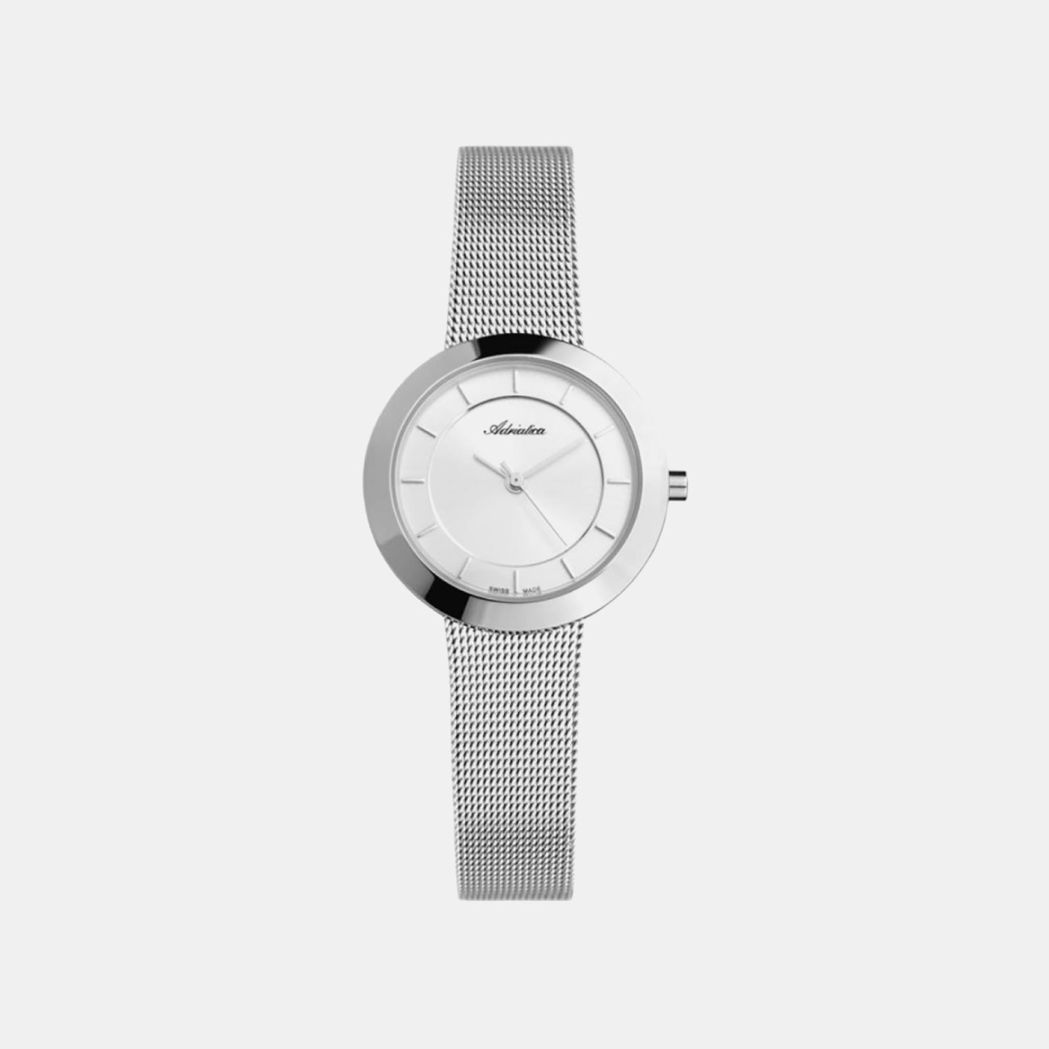 Milano Women Quartz Silver Dial Analog Stainless Steel Watch A3645.5113Q