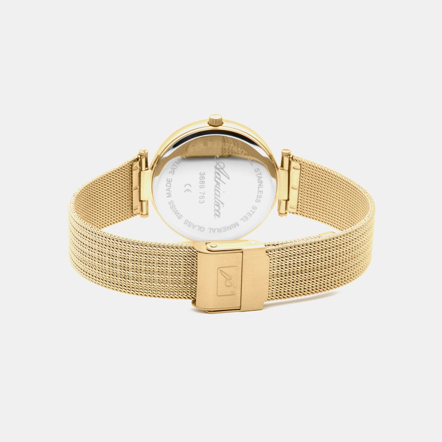 Milano Women Quartz Grey Dial Analog Stainless Steel Watch A3689.1147Q