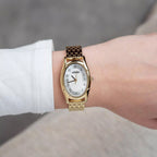 Essence Women Quartz Silver Dial Analog Stainless Steel Watch A3754.1123Q