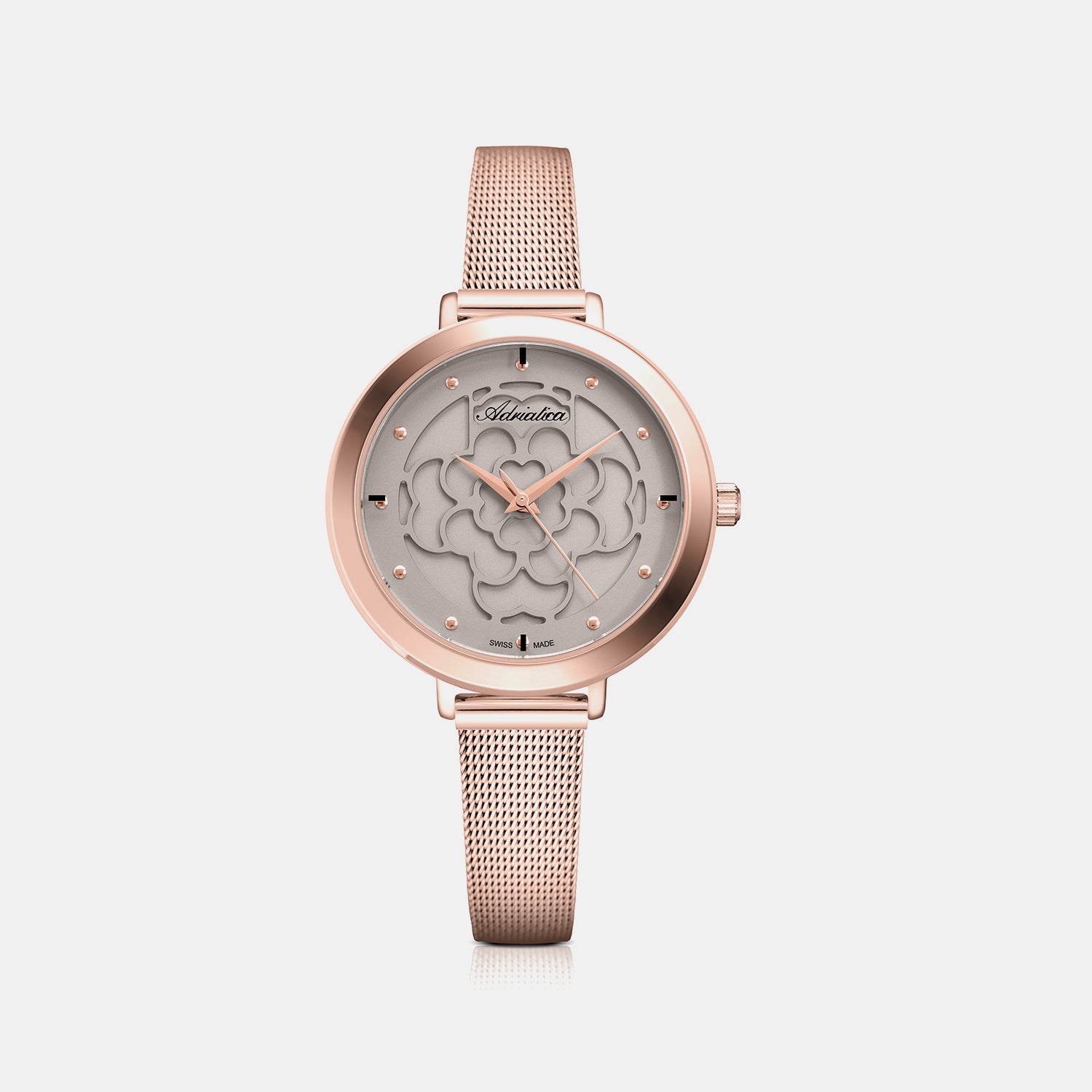 Milano Women Quartz Grey Dial Analog Stainless Steel Watch A3787.9147Q