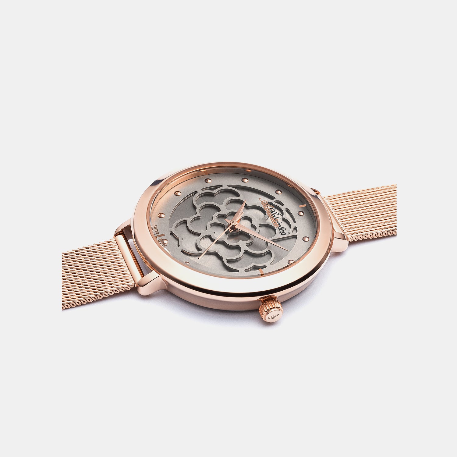 Milano Women Quartz Grey Dial Analog Stainless Steel Watch A3787.9147Q