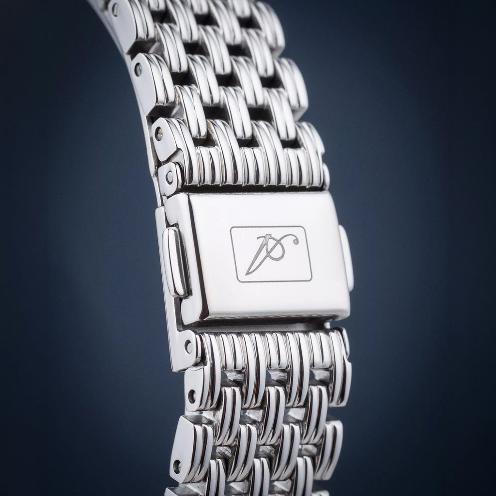 Essence Women Quartz Silver Dial Analog Stainless Steel Watch A3791.5123Q