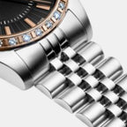 Adriatica Women Quartz Black Dial Analog Stainless Steel Watch A3801.R116QZ-2