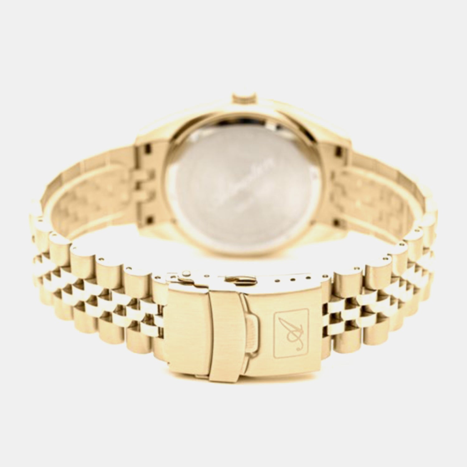 Moonphase Women Quartz Gold Dial Multi-Function Stainless Steel Watch A3809.1141QF