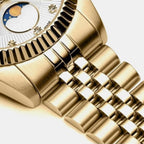 Moonphase Women Quartz Silver Dial Multi-Function Stainless Steel Watch A3809.1143QF