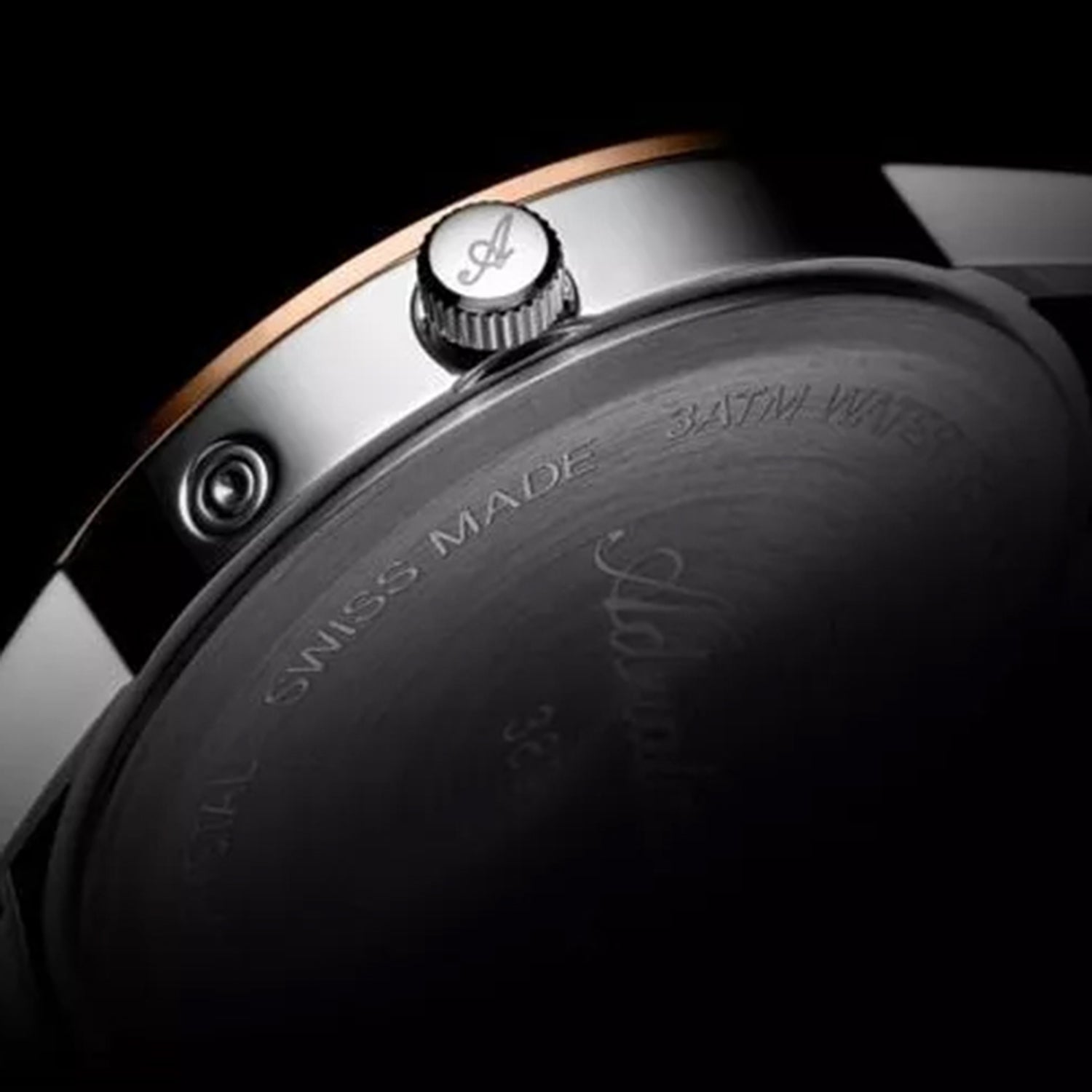 Moonphase For Her Women Quartz Grey Dial Multi-Function Stainless Steel Watch A3834.R1R7QF