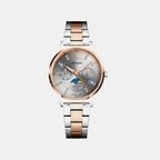 Moonphase For Her Women Quartz Grey Dial Multi-Function Stainless Steel Watch A3834.R1R7QF