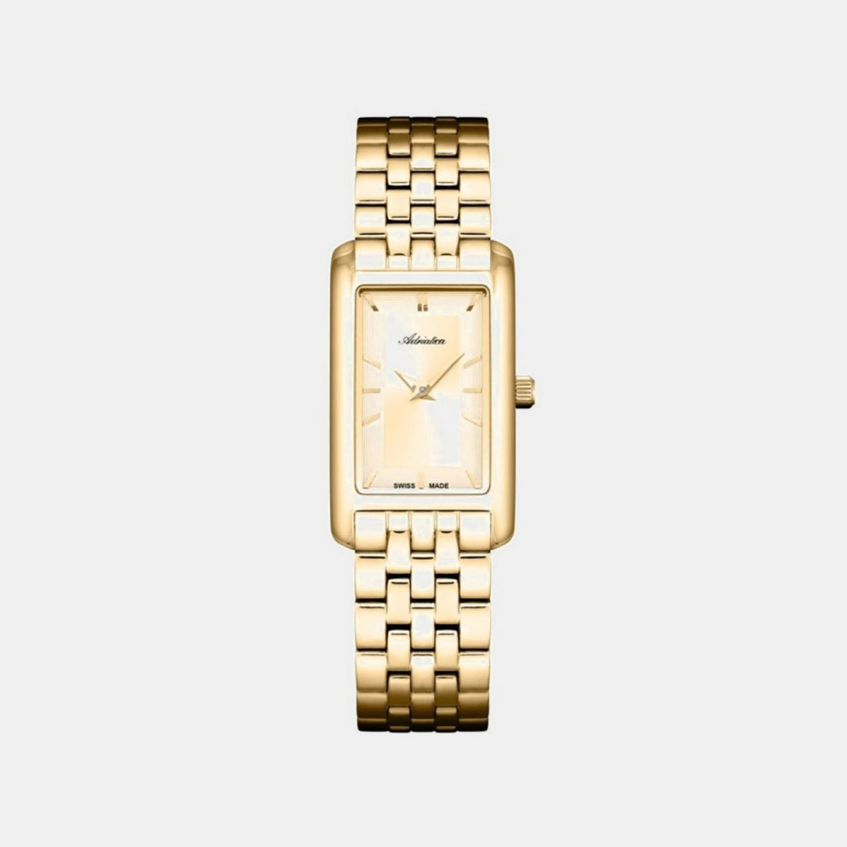 Women Quartz Champagne Dial Analog Stainless Steel Watch A3836.1111Q