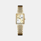 Women Quartz Gold Dial Analog Stainless Steel Watch A3844.1121Q