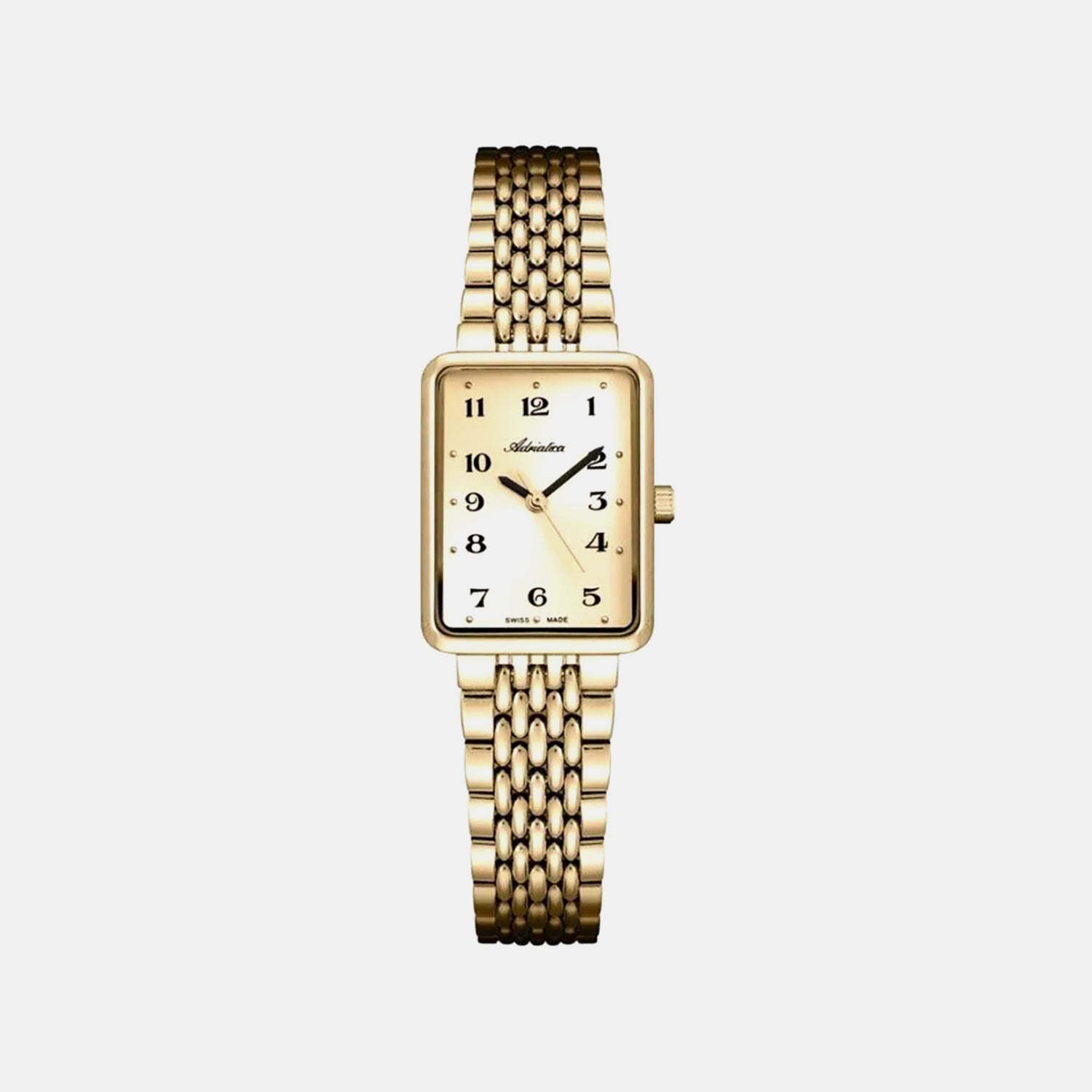 Women Quartz Gold Dial Analog Stainless Steel Watch A3844.1121Q