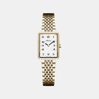 Classic Women Quartz Silver Dial Analog Stainless Steel Watch A3844.1123Q