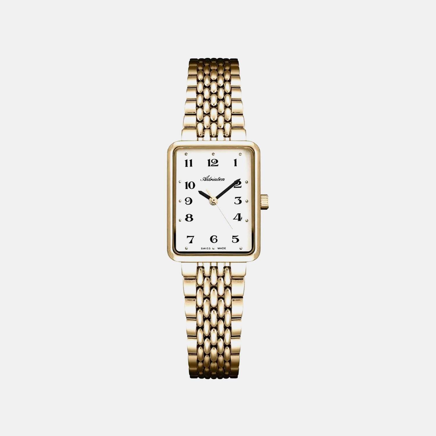 Classic Women Quartz Silver Dial Analog Stainless Steel Watch A3844.1123Q