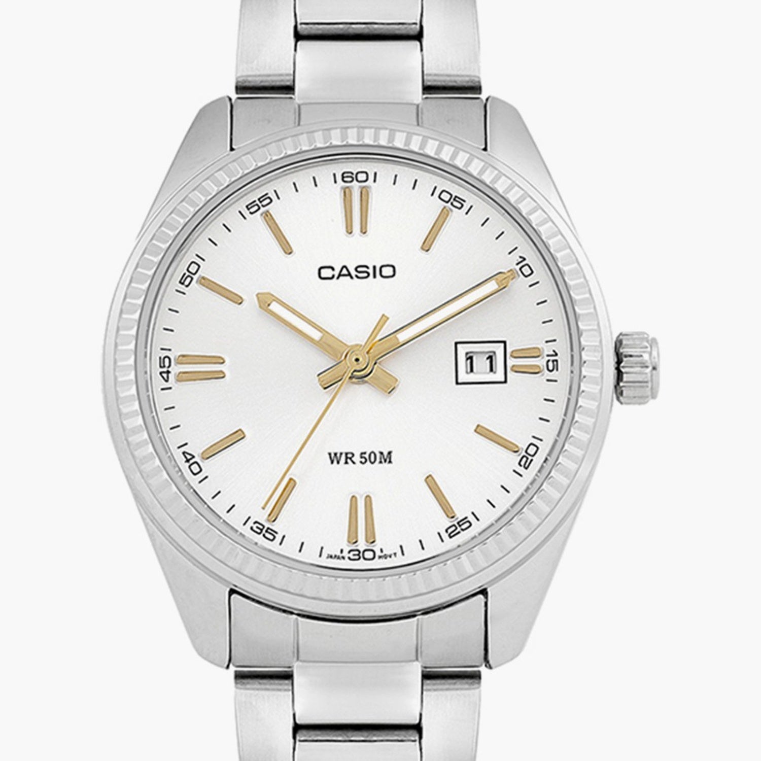 Enticer Women Quartz White Dial Analog Stainless Steel Watch A475