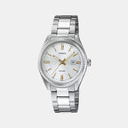 Enticer Women Quartz White Dial Analog Stainless Steel Watch A475