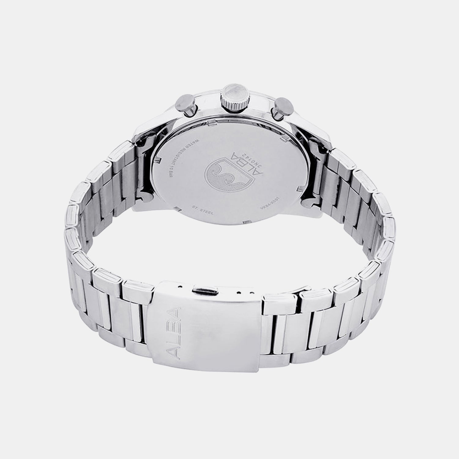 Signa Men Quartz Green Dial Chronograph Stainless Steel Watch A4B007X1