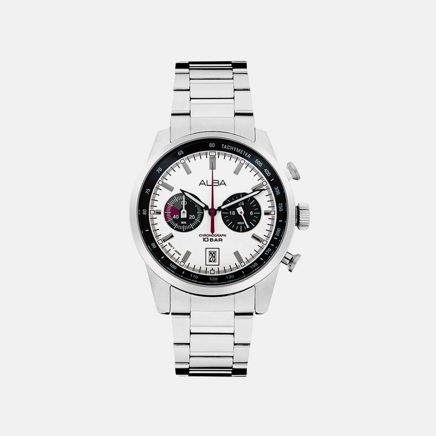 Signa Men Quartz Multicolour Dial Chronograph Stainless Steel Watch A4B009X1