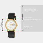 Trendline Men Quartz Dial Analog Leather Watch A500
