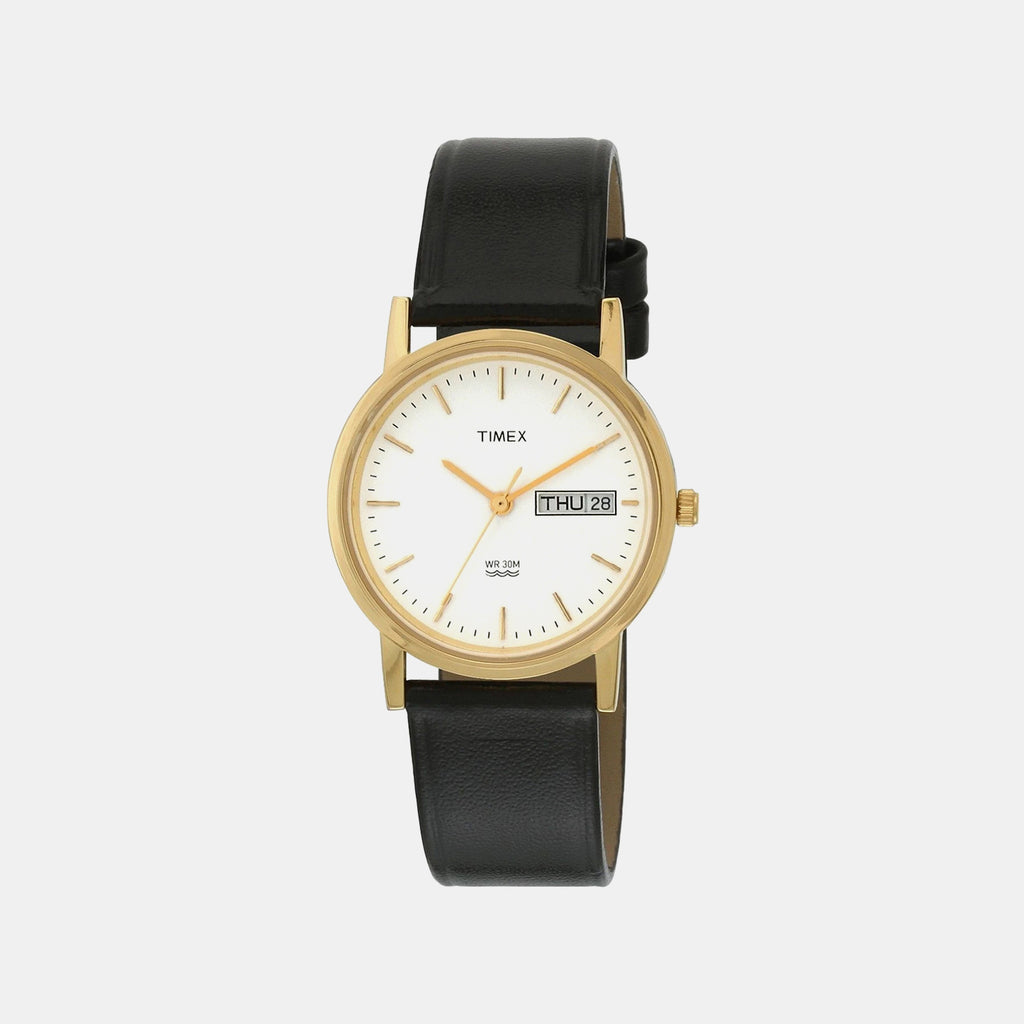 Trendline Men Quartz Dial Analog Leather Watch A500