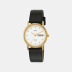 Trendline Men Quartz Dial Analog Leather Watch A500