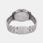 Enticer Men Quartz Blue Dial Analog Stainless Steel Watch A551