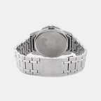 Enticer Men Quartz White Dial Analog Stainless Steel Watch A552