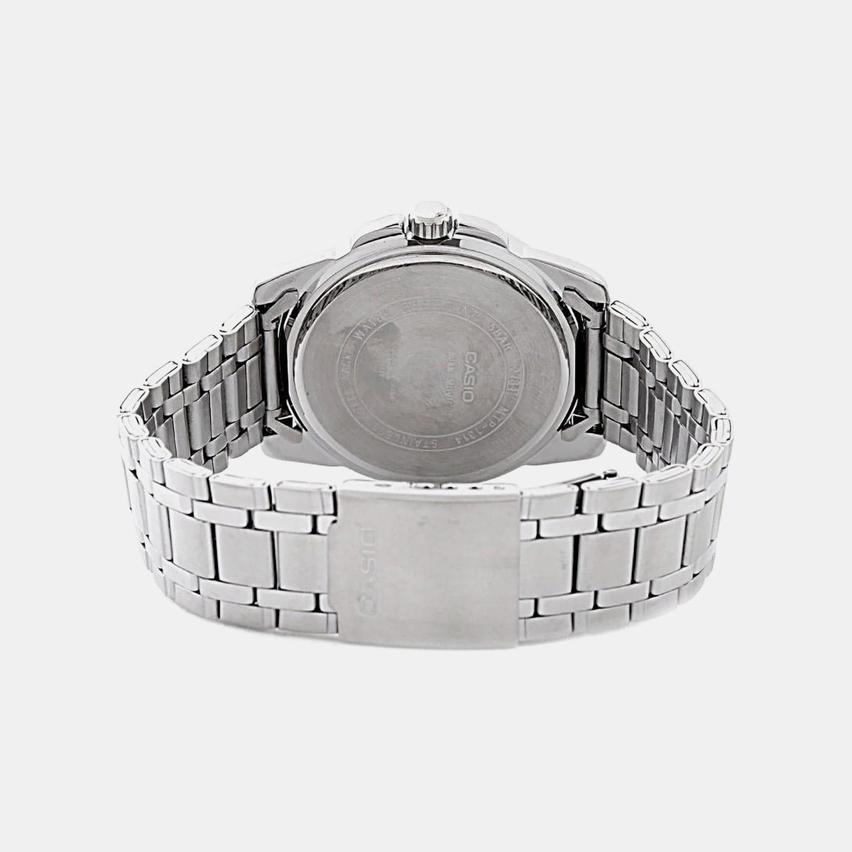 Enticer Men Quartz White Dial Analog Stainless Steel Watch A552
