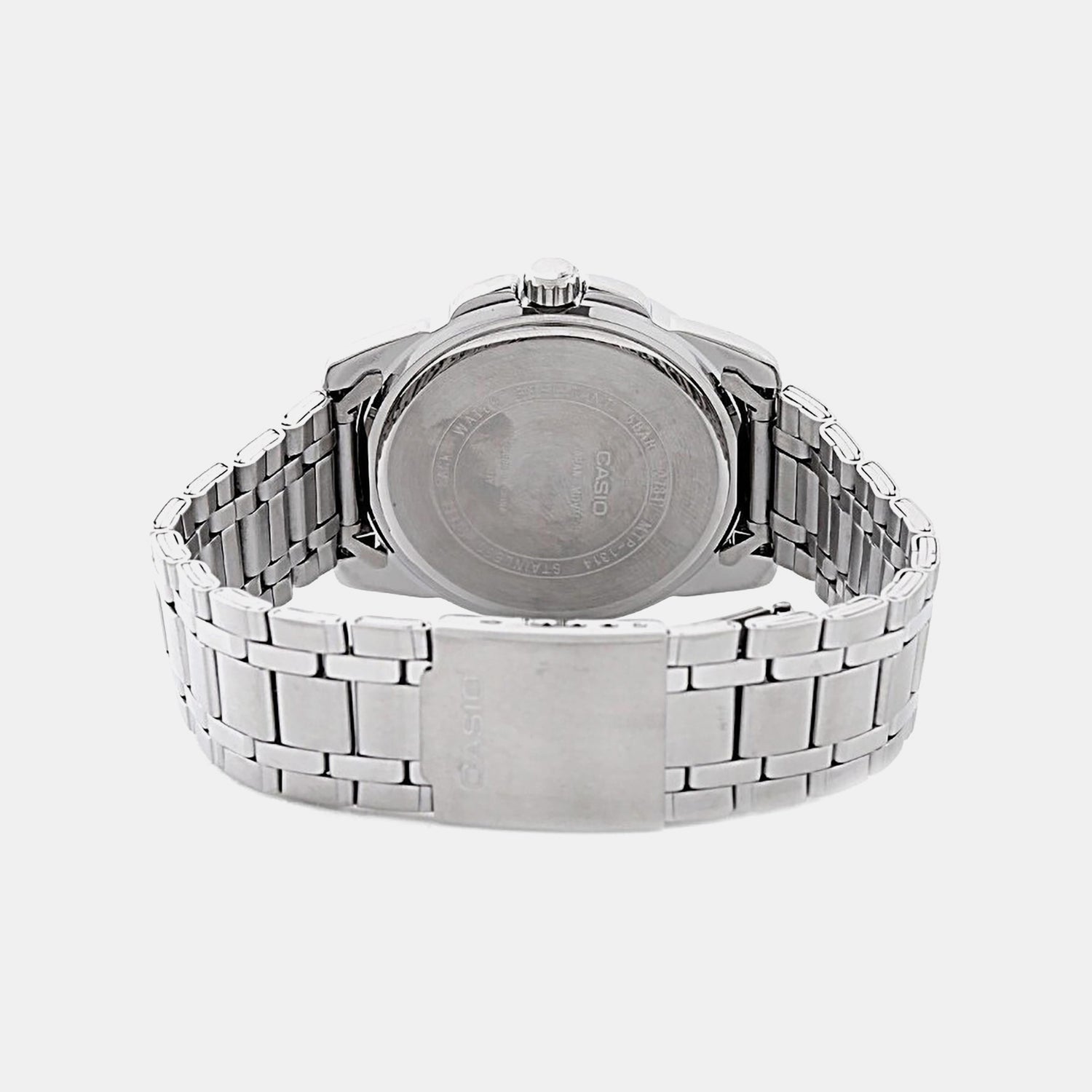 Enticer Men Quartz White Dial Analog Stainless Steel Watch A552